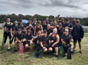 SUCCESS: Hunter River Dragons members at the recent Pearl River Regatta at Forster. 