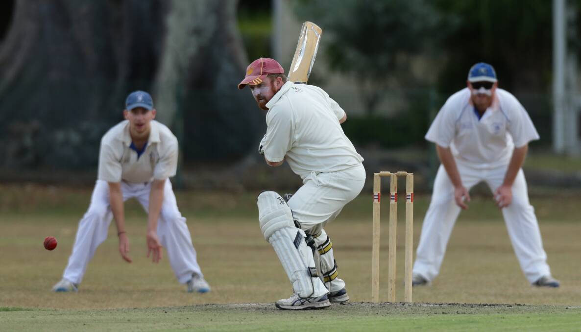 PLENTY OF RUNS: City United skipper Matt Trappel leads a strong batting line-up which has plenty of runs in it despite the absence of Trappel's brother Josh who has undergone shoulder surgery. Picture: Jonathan Carroll