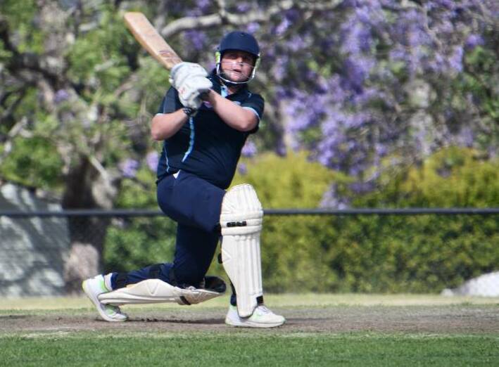 Kurri Weston all-rounder Steve Abel retired hurt on 82 after being hit in the eye.