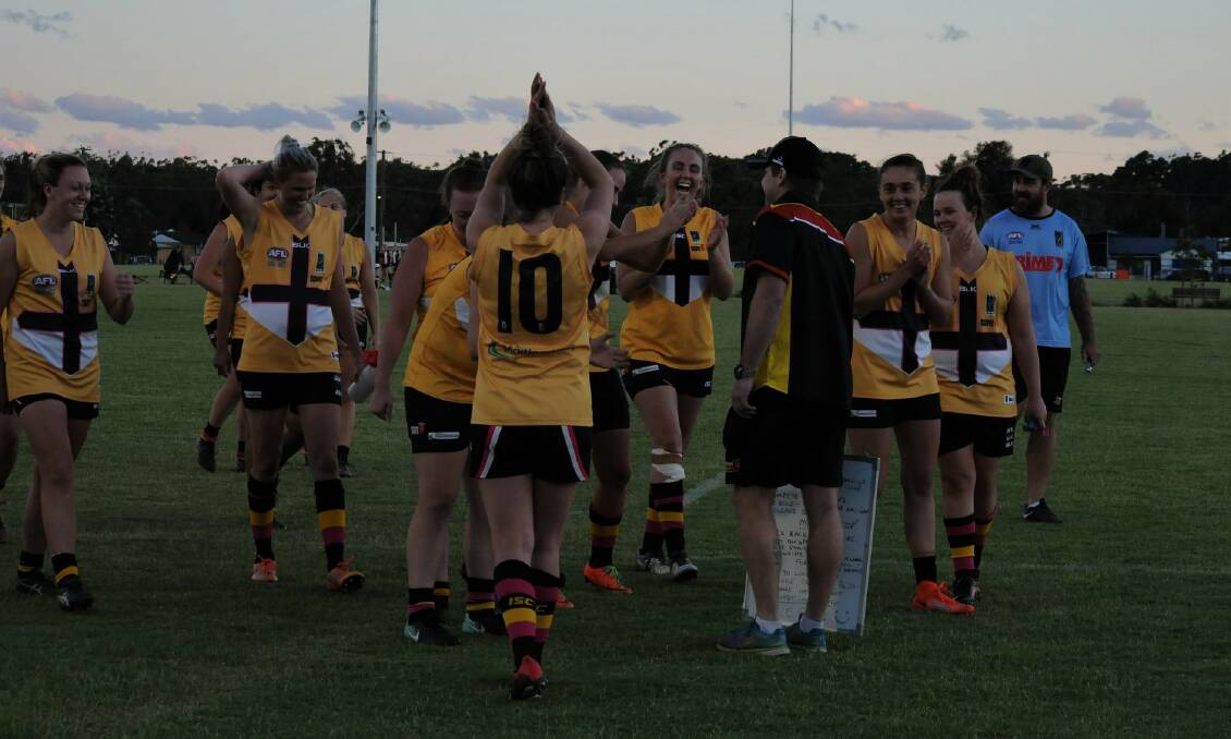 WINNING WAYS: The Maitland Saints women continued their winning way with a record 240-point win against new team Port Stephens.