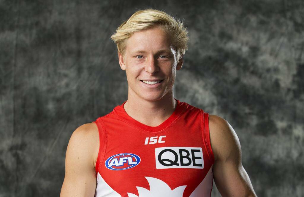 DOMINANT: Isaac Heeney was best on the ground with four goals in the Sydney Swans three-point win.