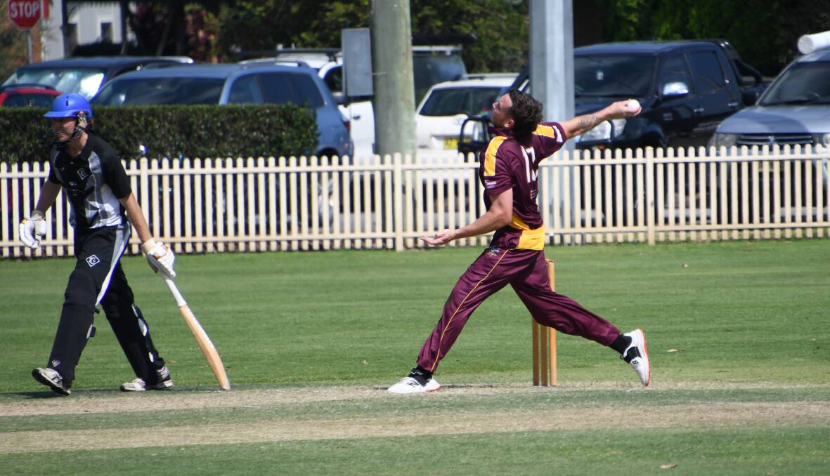 MAITLAND'S BEST: Harry King picked up 3-14 to be Maitland's best in their loss to Charlestown in the game three of the Summer Bash tripleheader at Lorn Park on Sunday. Picture: Michael Hartshorn