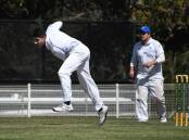 FIVE-WICKET HAUL: Cal Sargent spearheaded Eastern Suburbs' attack taking 5-41 as Western Suburbs were dismissed for 93.