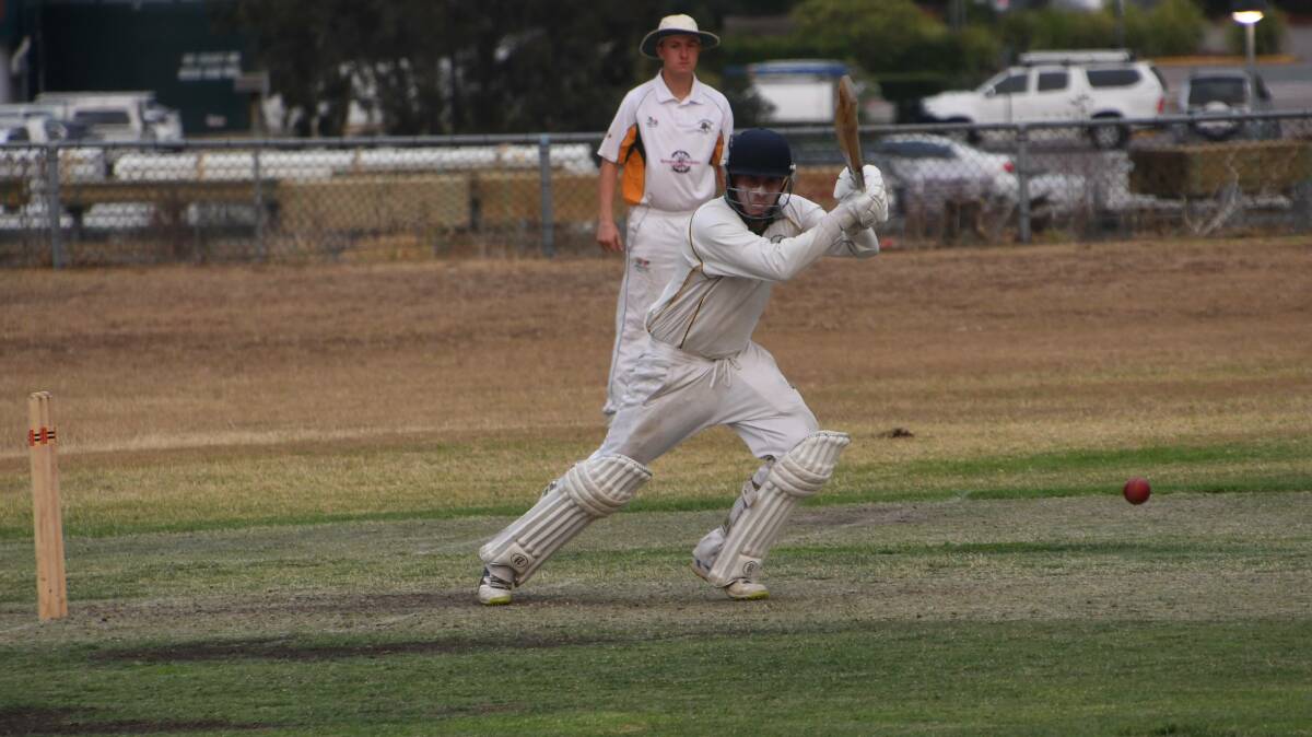 STYLISH: Western Suburbs skipper Tom Irwin will resume on 73 against Thornton on day two of their round seven clash. Picture: Michael Hartshorn