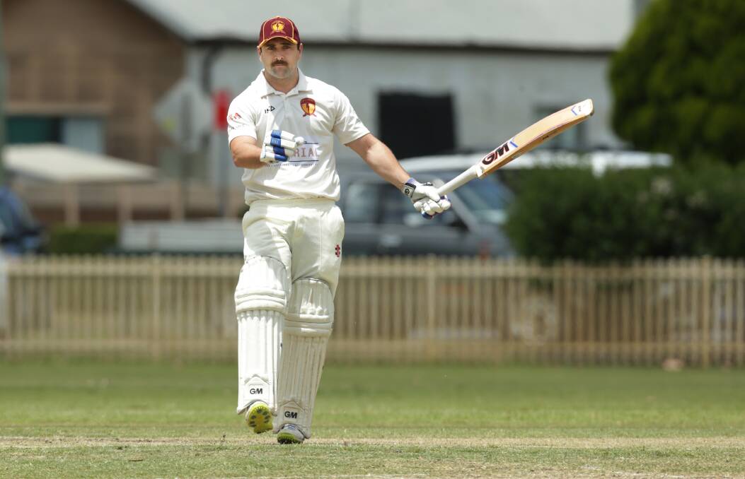 City United's star batsman Josh Trappel has returned fit and ready to fire after a shoulder reconstruction ruled him out of the 2021-22 season. Picture by Simone De Peak