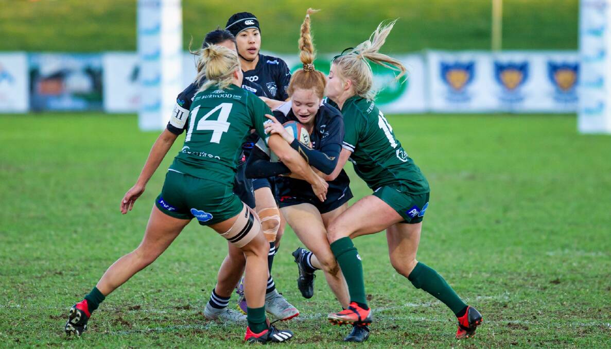Grand plans: The Maitland Blacks women's team has arrived on the big stage earlier than expected. Picture: Stewart Hazell
