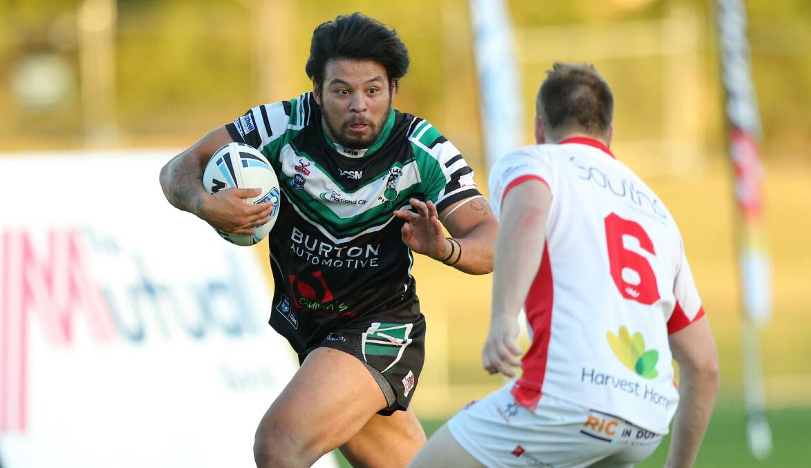 Maitland premiership player Marco Delapena may make the move from centre to the backrow.