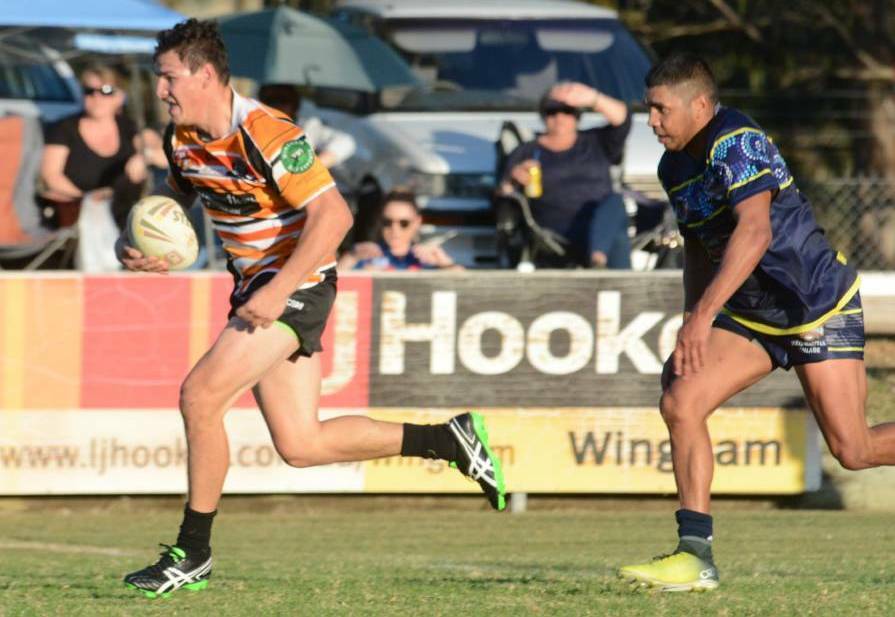 Tim Bridge is a prolific try scorer He once ran in seven tries in a first grade game for Wingham in the Group 3 competition against Macleay Valley. 
