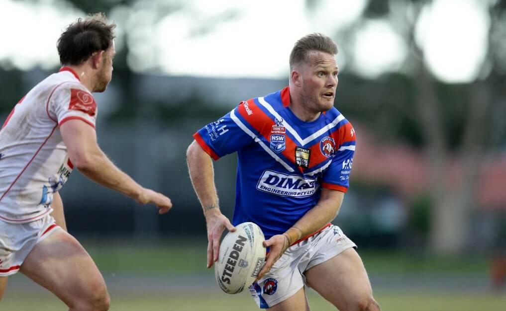 Nathan Ross made a comeback from injury for the Bulldogs against Souths. Picture: Jonathan Carroll.