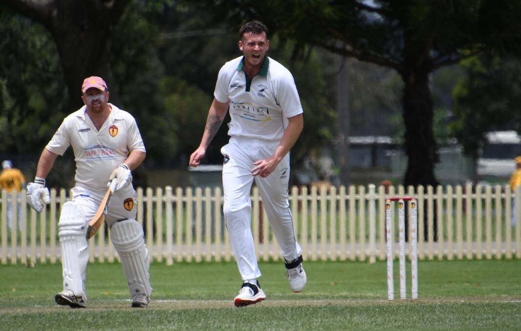 FIERCE COMPETITOR: Western Suburbs paceman Harry King has been one of the keys to the Plovers' success in 2021-22. Picture: Michael Hartshorn