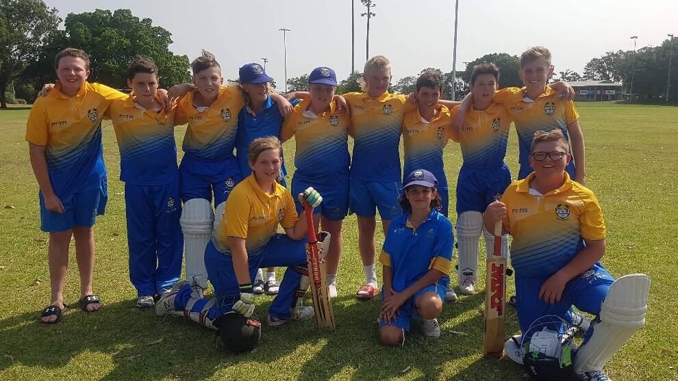 YOUNG GUNS: The Hunter Valley under-13s won two of their five games at the Ballina Under-13 Carnival.