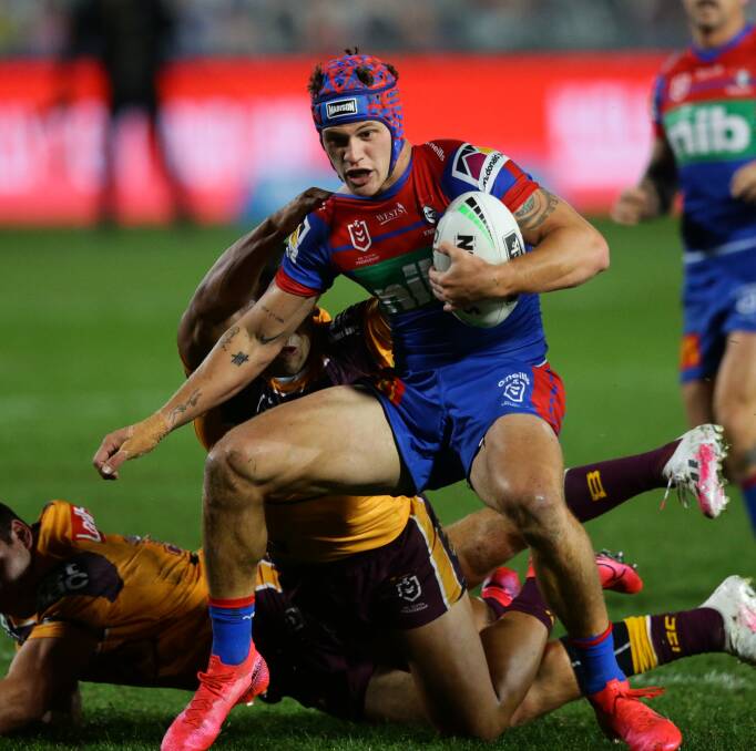ENTERTAINMENT: Let the stars of the game such as Kalyn Ponga (top and above) do the entertaining and decide the games.