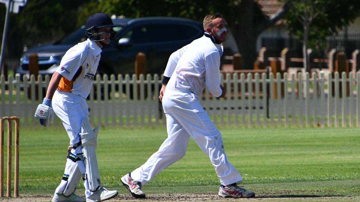 Jordan Callinan took 5-46 for Norths as they restricted Raymond Terrace to just 120.