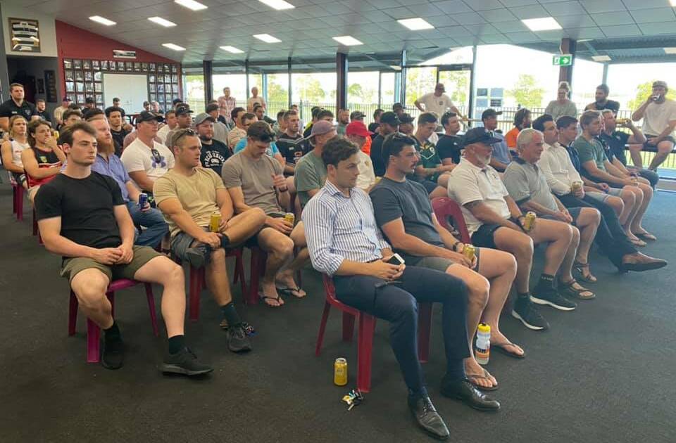 STRONG INTEREST: About 75 prospective players attended the Maitland Blacks information night.