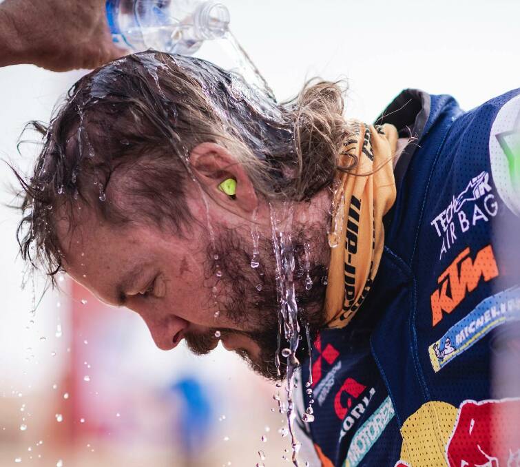 The heats on as Toby Price leads Dakar Rally by 12 seconds going into the final day. Picture courtesy Dakar Rally.