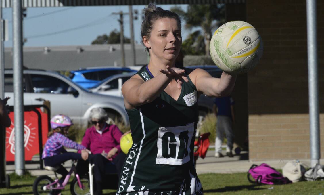 MINOR PREMIERS: Karlee Grayson in action for The George Tavern.