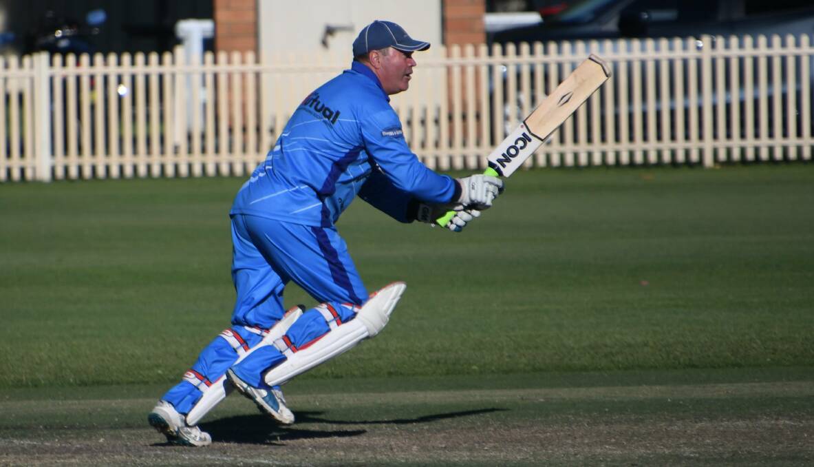 TITLE PUSH: Rod Faulkner is one of several in-form Paterson batsmen this season.