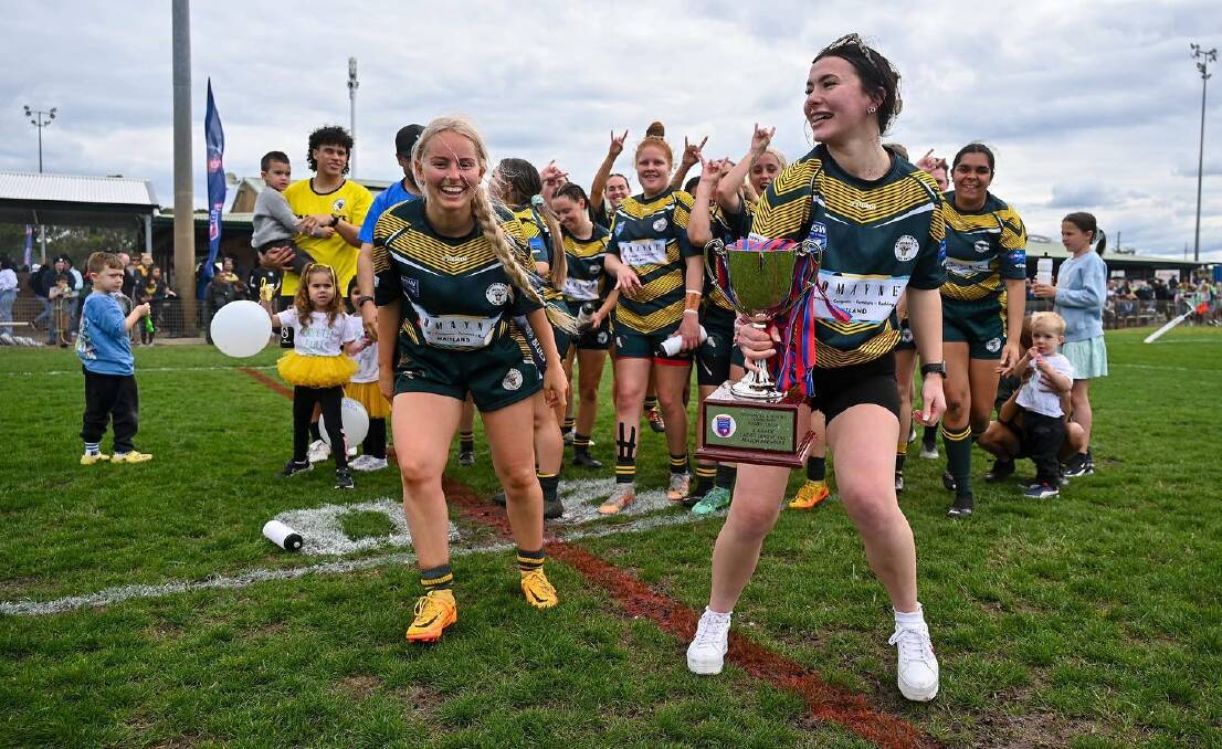The Morpeth Bulls are the C-grade Ladies League Tag premiers after beating Awabakal 16-8 in the grand final on Saturday. Picture by Smart Artist