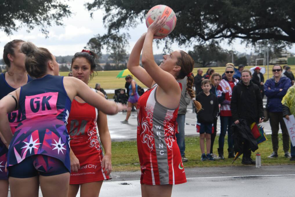 MINOR PREMIERS: Club Maitland City have won their first minor premiership, but skipper Kathy Anderson says the finals are still very open with all four teams capable of winning. Picture: Michael Hartshorn