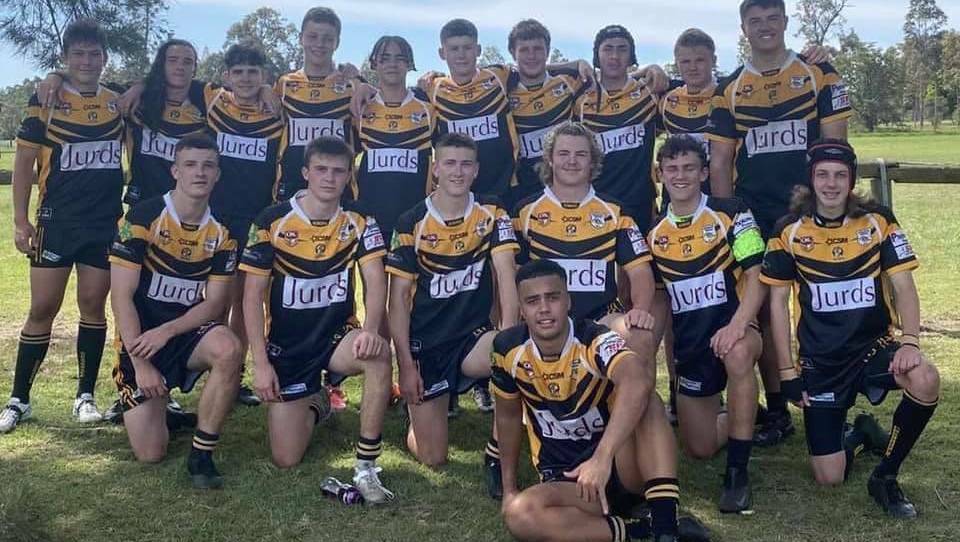 CHAMPS: Cessnock under-16s added the major premiership title to their minor premiership with a 16-10 win against Lakes Blue.