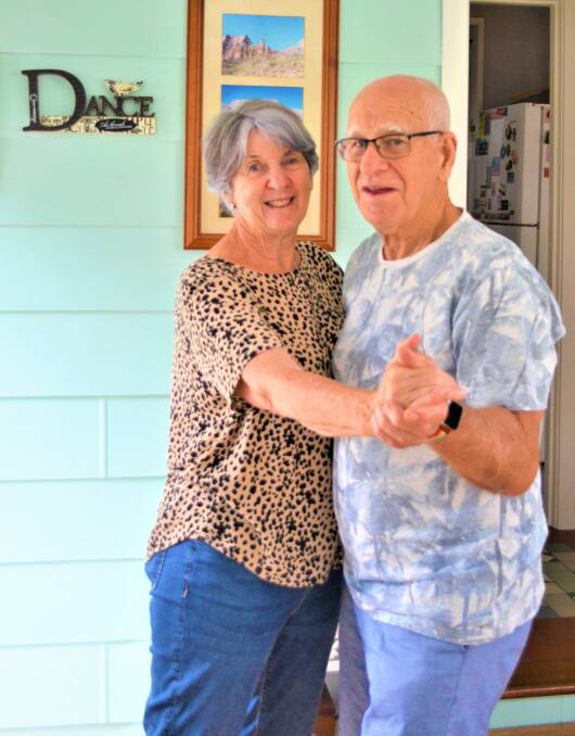 YOUNG AT HEART: Pam and Bill Way, of Kurri Kurri, celebrate 60 years of marriage on March 4. Picture: Krystal Sellars