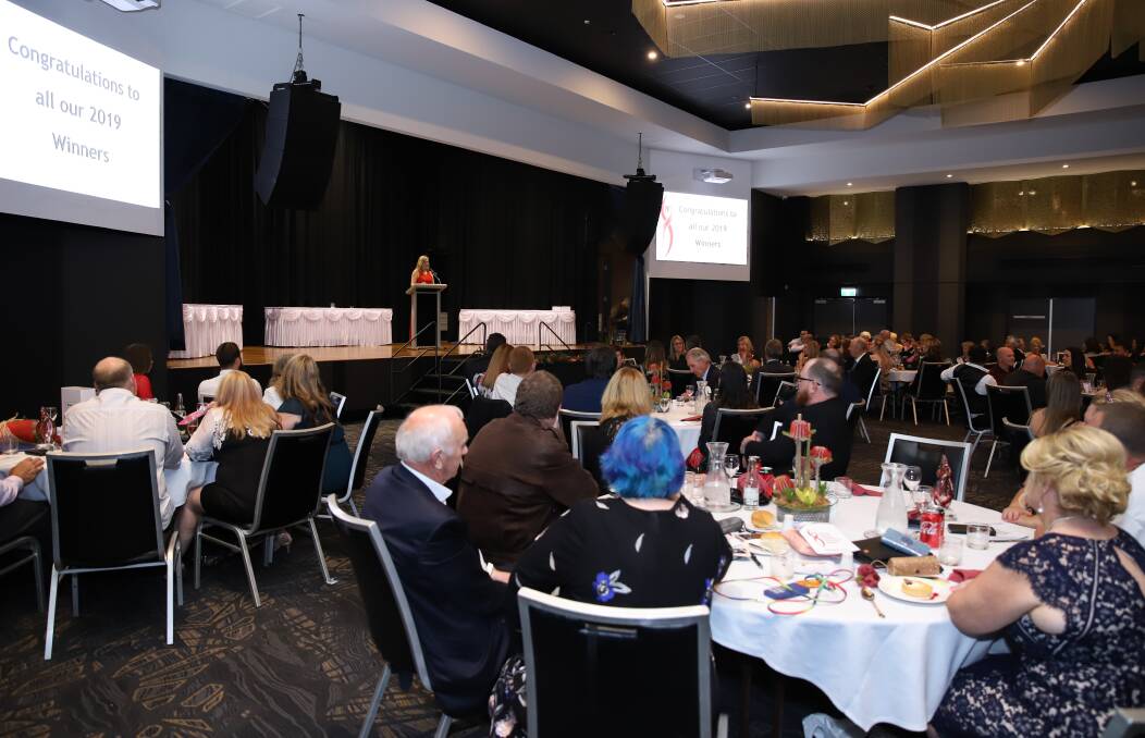 SIGNATURE EVENT: The 2019 Hunter Region Business Excellence Awards at Cessnock Leagues Club. The awards have been cancelled this year, but are set to return in 2021. Picture: Helen Oswald, Magnetic Shots