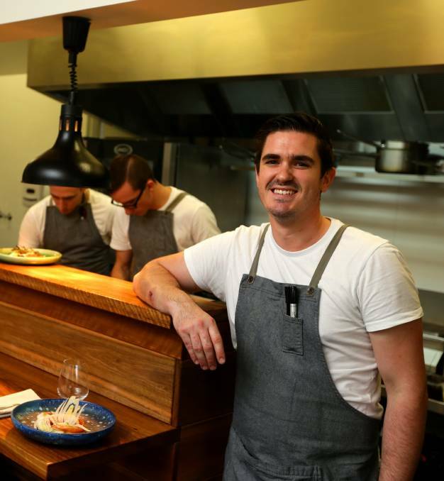 WINNERS ARE GRINNERS: Frank Fawkner of EXP. restaurant. Picture: Jonathan Carroll