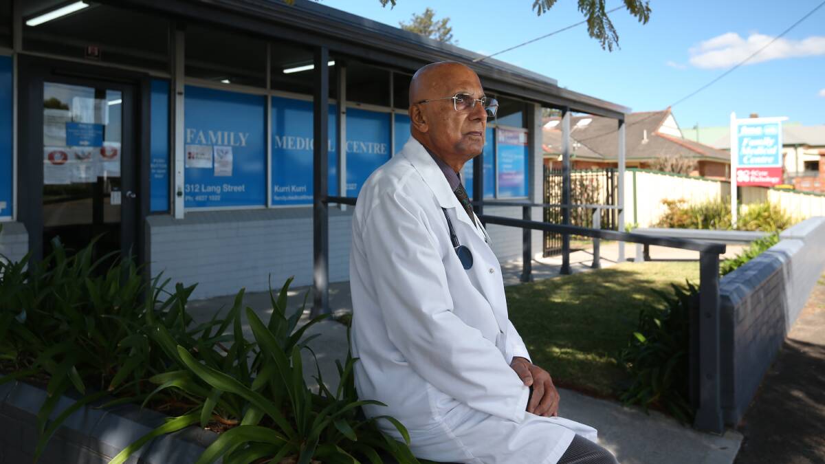 FAREWELL: Dr Jalil Ramzan, of Family Medical Centre Kurri Kurri, retired on Tuesday after 46 years at the practice. Picture: Simone De Peak