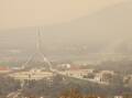 Smoke lingers over Canberra in January 2020, a period studied by researchers for its effect on new mothers and pregnant women. Picture by Sitthixay Ditthavong