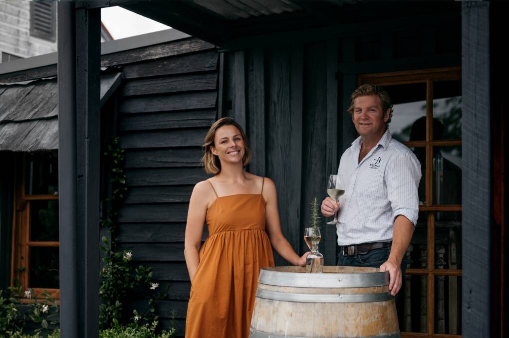 BOUTIQUE: Jane and Daniel Maroulis own Boydell's winery and restaurant in Morpeth. They also offer eco-glamping. Picture: Dominique Cherry