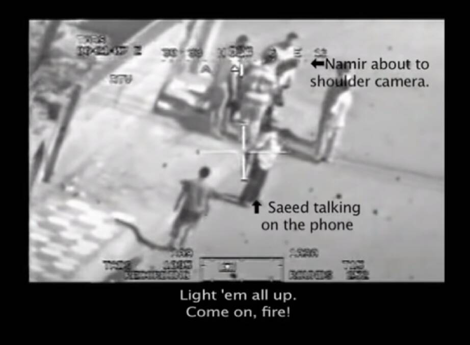 The video released by Wikileaks in 2010 shows a US Apache helicopter gun down two Reuters staff in Baghdad. Dean Yates, who lives in Evandale, was their bureau chief - and his evidence is part of Julian Assange's extradition defence.