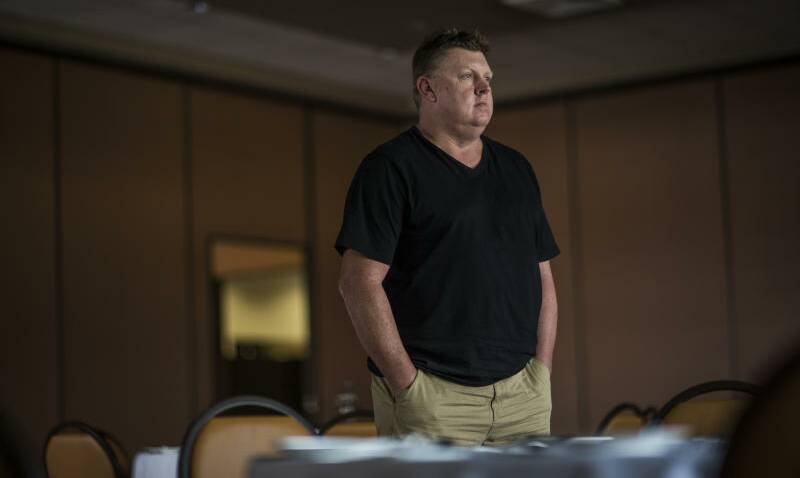 YEARS OF ARGUMENT: Injured former Mount Arthur contract mineworker Simon Turner.
