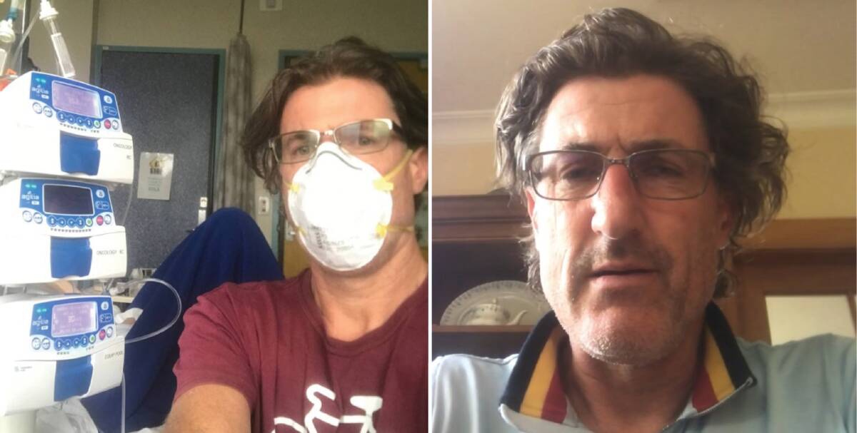 FRANTIC DASH: Professor Kypros Kypri in Dunedin Hospital at the weekend, and speaking to the Herald yesterday. He and his family did 10 days in isolation after gaining an emergency flight to New Zealand on December 30.