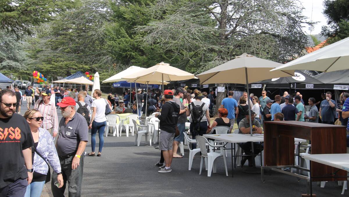 The 11th Canberra Craft Beer and Cider Festival … took over the street for the first time.
