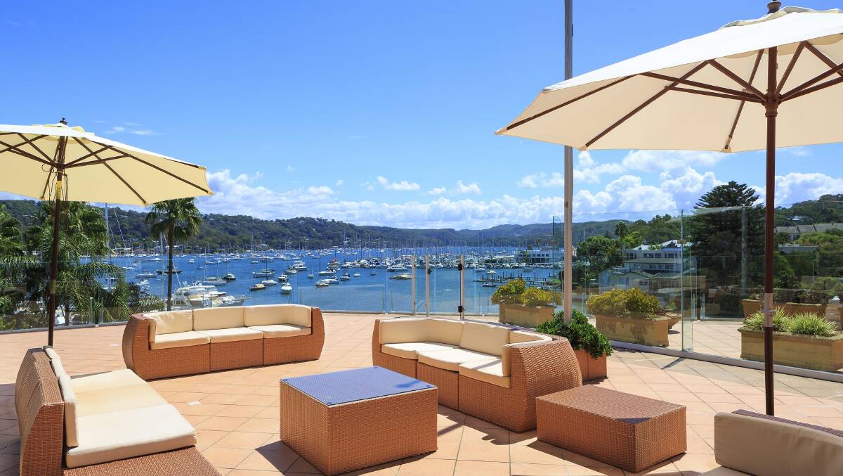 Metro Mirage Hotel Newport … fabulous views of Sydney’s Pittwater.