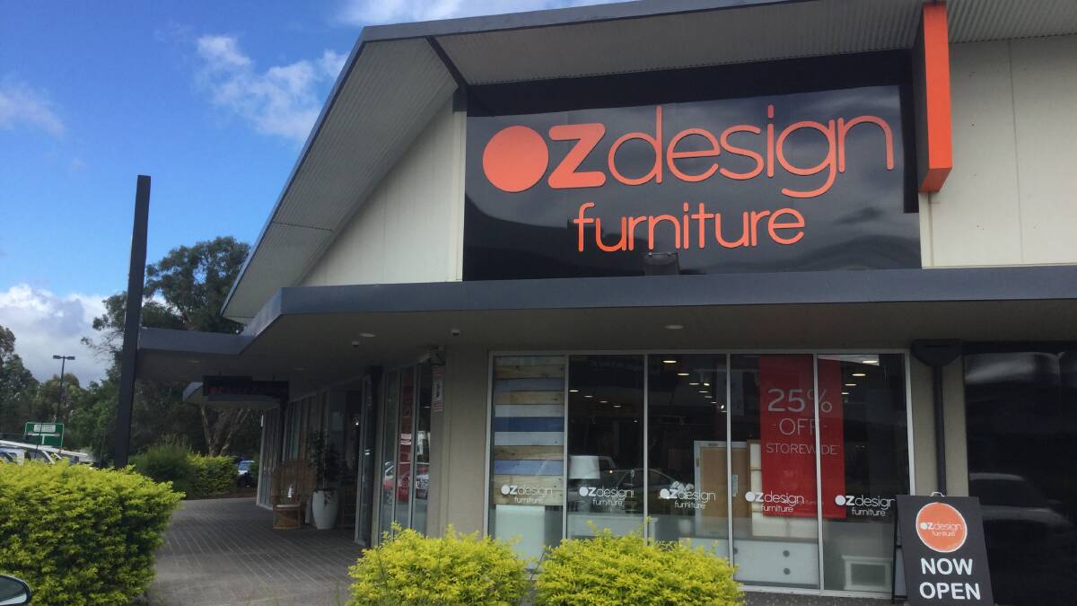 WELCOME ADDITION: OZ Design Furniture has joined the ranks of retailers at the Prime West Centre at Rutherford on the New England Highway.