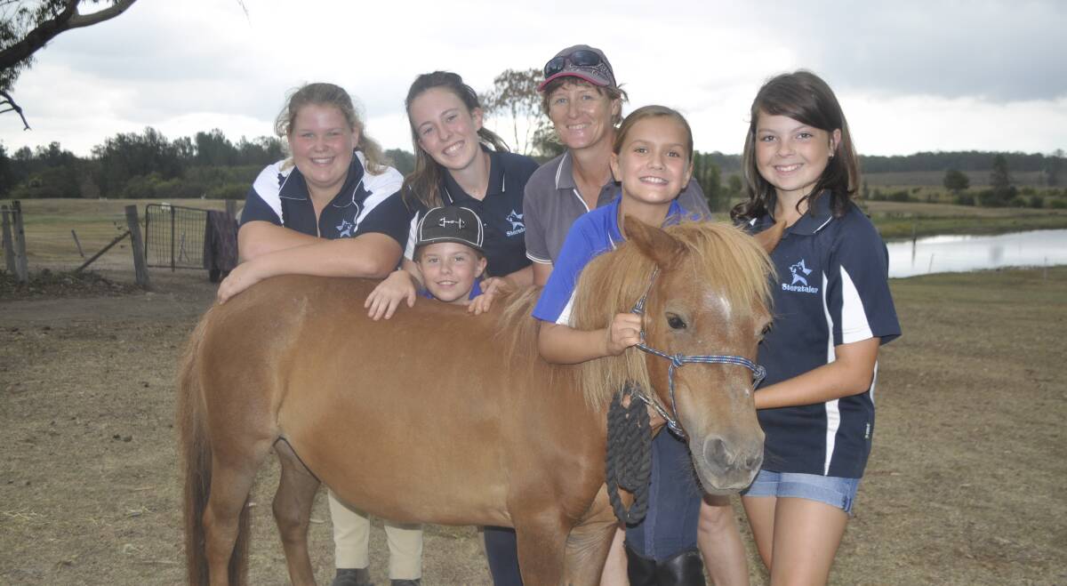 FUN TIMES: Sterntaler Equestrian Services has everything from fun and safe horse riding for children, including school holiday camps, to professional tuition. 