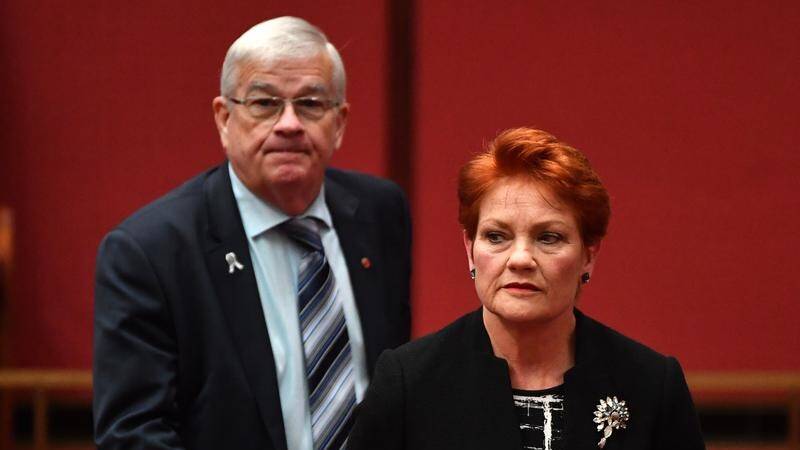 One Nation Senator Brian Burston is due to quit the party, over a split with leader Pauline Hanson.