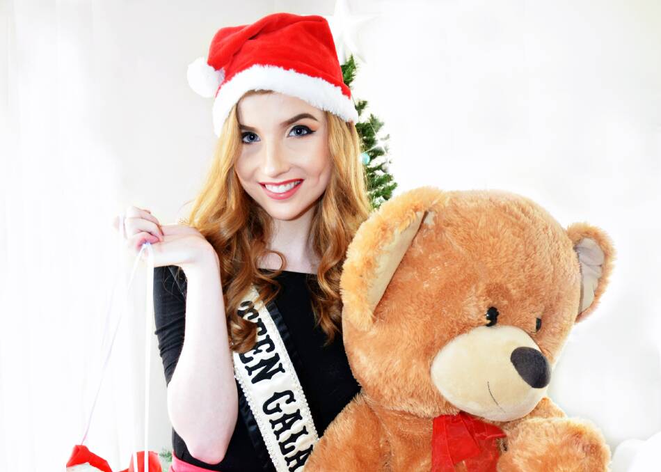 CREATING CHANGE: Miss Teen Galaxy Australia 2017 Ruby Adamson is gathering toys and supplies for the less fortunate to make their Christmas bright.