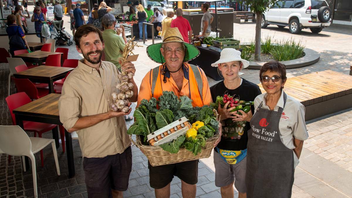 SHOP LOCAL: The Slow Food Earth Market Maitland is on in The Levee on Thursday. 