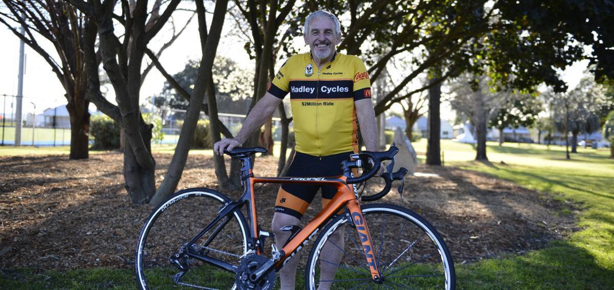 HELPING: Bill Cox will take part in the Ronald McDonald House Charities Northern New South Wales Ride for Sick Kids later this month. 