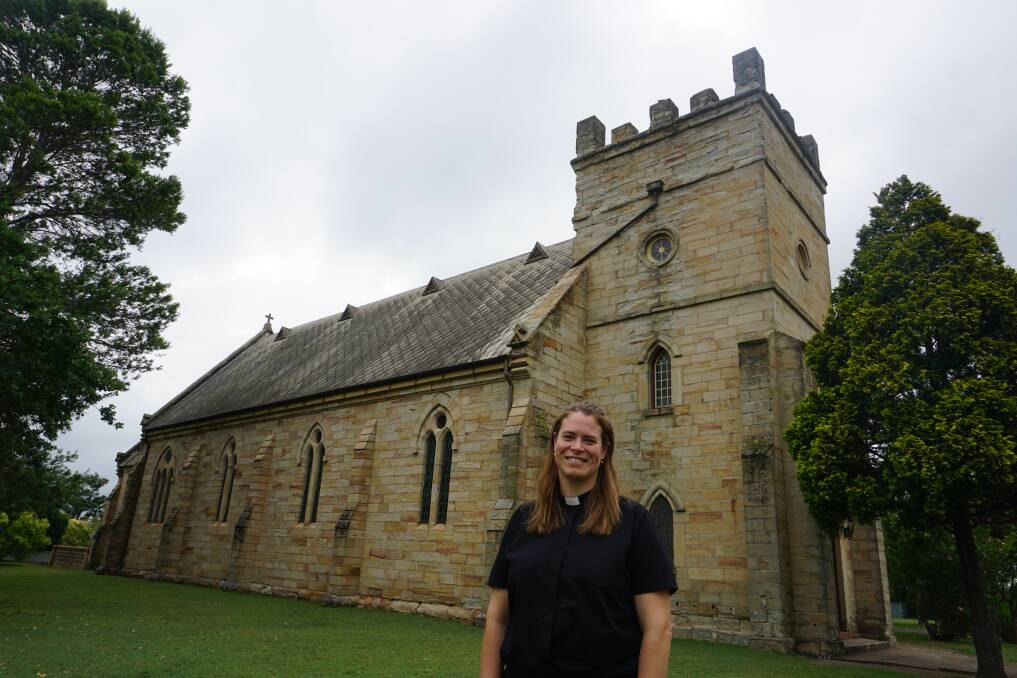 NEW CHAPTER: Jacqueline Drewe is the new parish priest at St James' Anglican Church in Morpeth. Picture: Belinda-Jane Davis