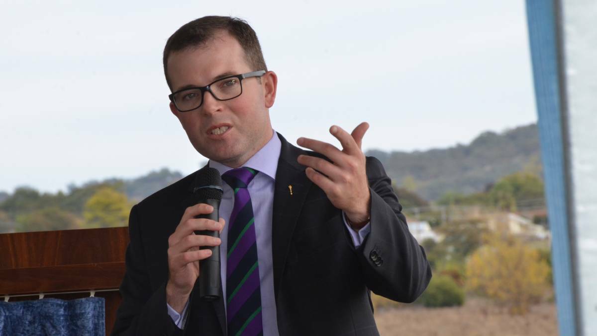 FOCUSED: NSW Agriculture Minister and Minister for Western NSW Adam Marshall is working on a new drought support package. 
