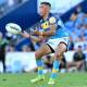 ON THE MOVE: Will Smith playing NRL for the Gold Coast Titans earlier this year. Picture: Getty Images