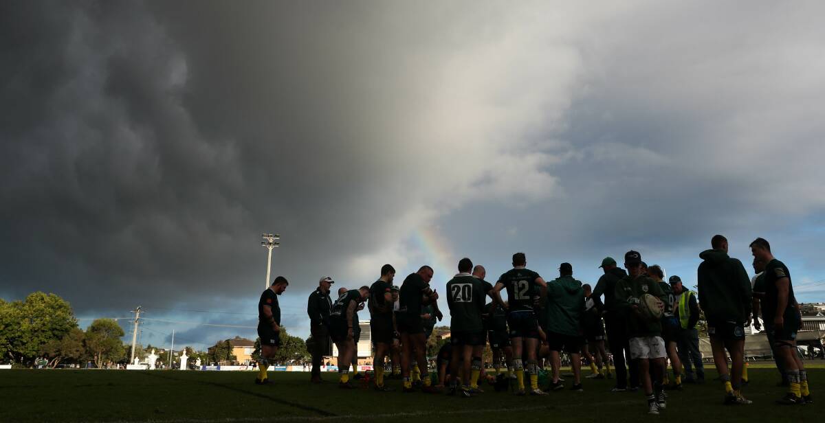 Inclement weather has forced the Hunter Rugby Union to postpone finals series matches set down for No.2 Sportsground this weekend. Picture by Max Mason-Hubers