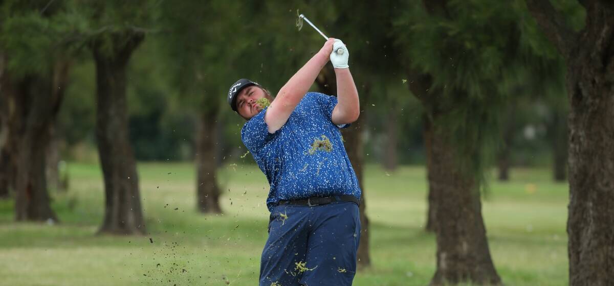 PLANNING AHEAD: Branxton 20-year-old Corey Lamb won the prestigious Concord Cup last week to earn a place in the NSW Open. Picture: David Tease (Golf NSW)
