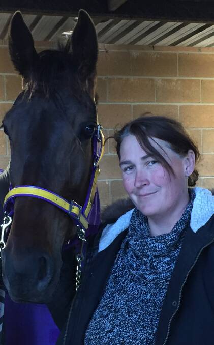 BACK RACING: Sawyers Gully trainer Stacie Elliott will have five runners on the Newcastle program this Friday night after being granted a stay.