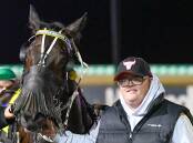 Mitch Chapple and Yoha. Picture: Racing at Club Menangle Trackside