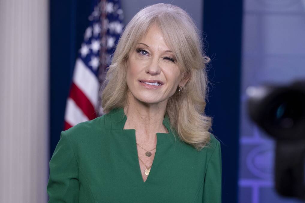 White House staffer Kellyanne Conway used the term 'alternative facts' to defend blatant lies. Picture: EPA