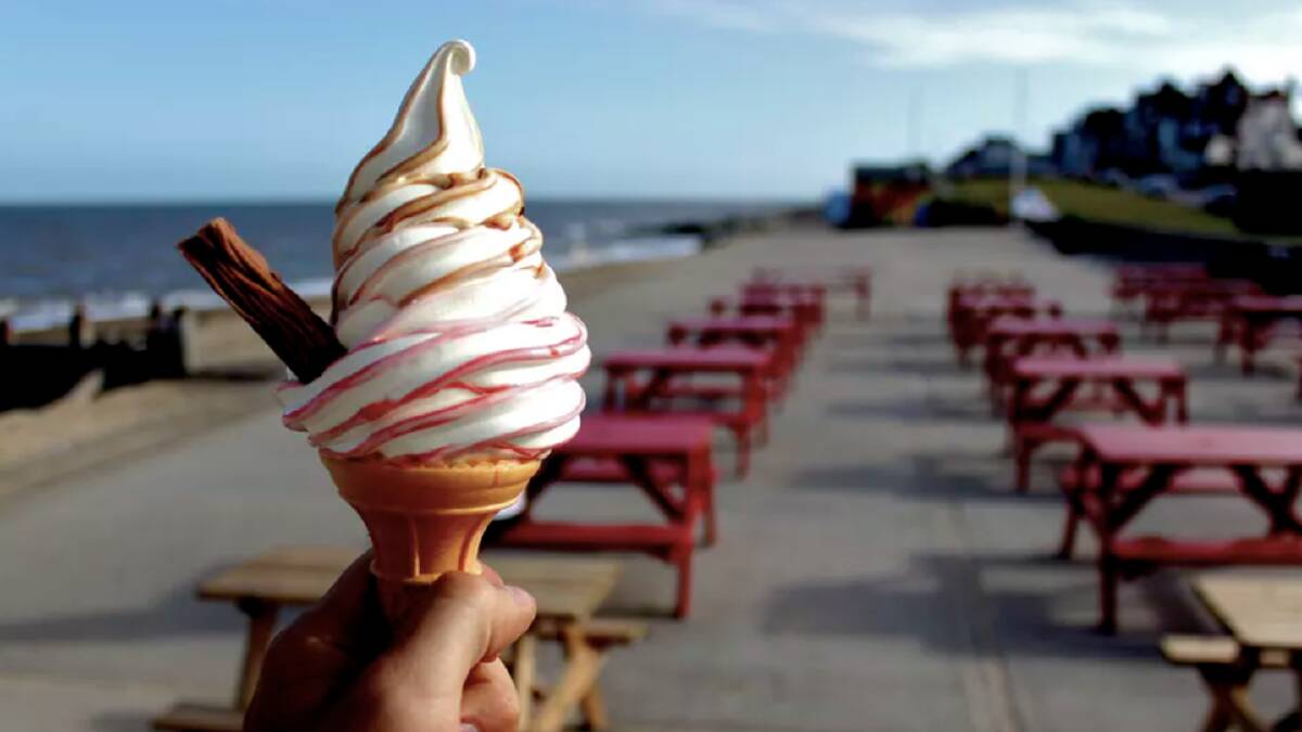 An ice cream on a summer’s day may hit the spot, but it won’t help you beat the heat. Photo: Mark Crossfield/Flickr